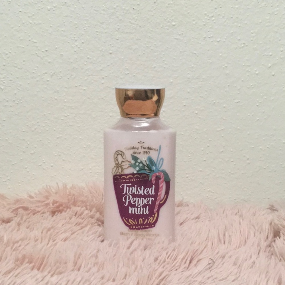 Twisted Peppermint Mint lotion